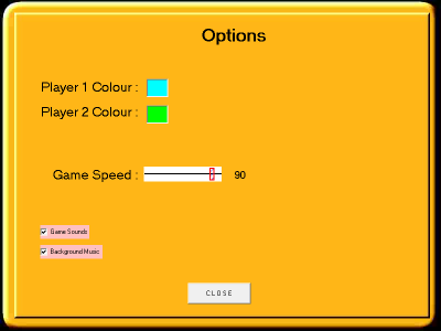 Pixel Run VB - Options